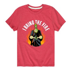 Boys' - Disney Villains - Hades I Bring The Fire Short Sleeve Graphic T-Shirt - 1 of 4