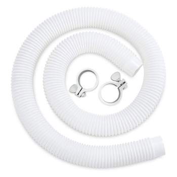 Funsicle 59" Long x 1.5" Diameter Universal Replacement Part Hose Accessory Kit for Above Ground Swimming Pools