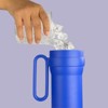 28.75oz/850ml stainless steel insulated water bottle, built-in straw double-drink coffee cup - 3 of 4