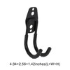 Unique Bargains Garage Storage Hooks with Screws Small Round Base Plate without Hook 4.8"x2.6"x1.4" 1 Pc - 3 of 4