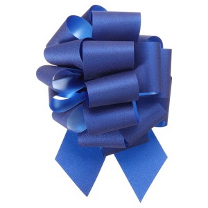 Unique Bargains Christmas Presents Bright Large Pull Bow Ribbons Glitter Gift Wrapping 10 Pcs - 1 of 4