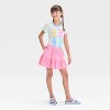 Girls' Easter Peeps Graphic T-Shirt - White - 4 of 4