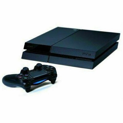 PlayStation 4 500GB Black Gaming Console With Wireless Controller -  Manufacturer Refurbished - Black