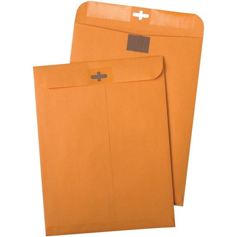 Download Quality Park Postage Saving Clasp Envelopes 10 X 13 Inches Kraft Brown Pk Of 100 Target