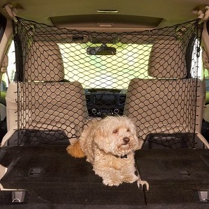 The Lakeside Collection Trunk Cargo Net Versatile Lightweight Pet Barrier Car Organization - 1 of 4