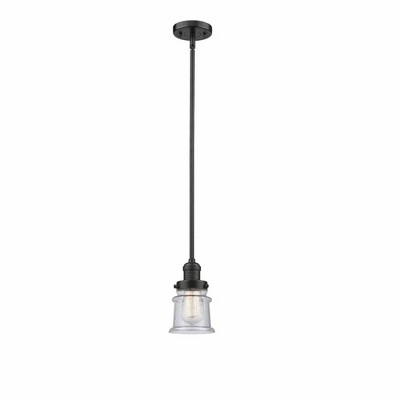 Canton - 1 Light Stem Hung Mini Pendant In Industrial Style-8.5 Inches Tall and 5.25 Inches Wide