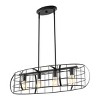 Daxton 4 Light 34.5" Chandelier - CHA4053 - Black - Safavieh - 2 of 4