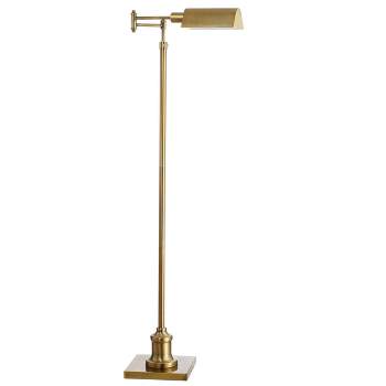 Briggs Floor Lamp - Brass Gold - Safavieh.