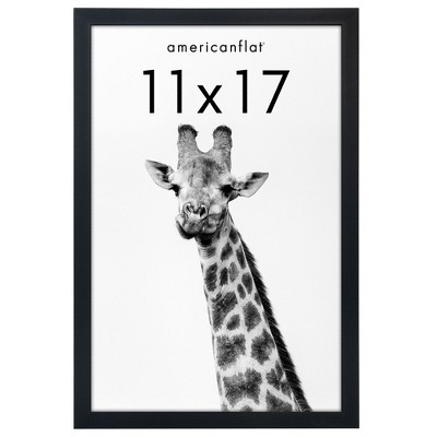 Americanflat Gallery-Style Picture Frame to Secure Artwork, Prints, and Photos