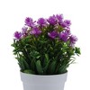 Unique Bargains Artificial Plants Water Grass with Plum Blossoms Plastic 3.94"x3.94"x7.87" 1 Pcs - 4 of 4