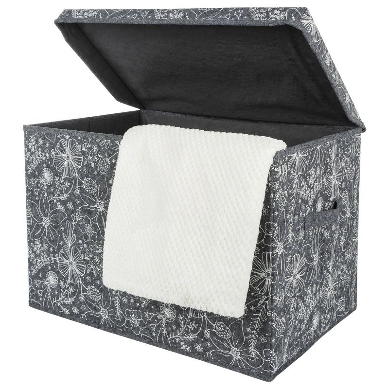 Sammy &#38; Lou Printed Felt Toy Chest - Floral, 6 of 8