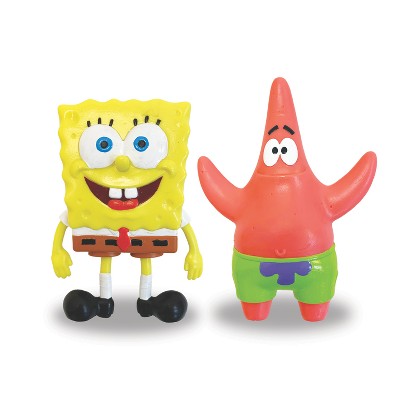 Bend'ems Spongebob Squarepants & Patrick Bendable Action Figures