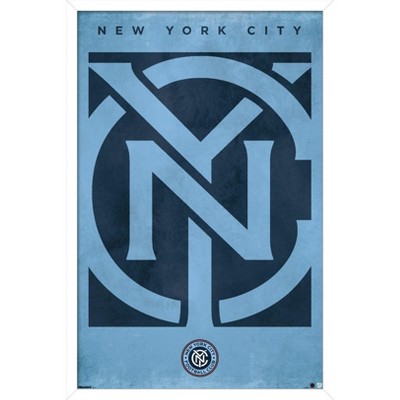 Trends International MLS New York City FC - Logo 25 Framed Wall Poster Prints