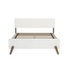 Max & Lily Mid-Century Modern Full-Size Panel Bed - 3 of 4