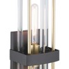 Progress Lighting Orrizo 2-Light Wall Sconce, Black Finish, Clear Glass Shade - 2 of 4