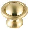 Elegant Lighting Kadea 1.2Inch Diameter Brushed Gold Mushroom Knob Multipack (Set of 10) - 4 of 4