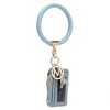 MKF Collection Jordyn Vegan Leather Bracelet Keychain with a Credit Card Holder by Mia K - 2 of 4