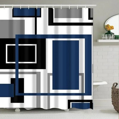 LunaLulinlk Blue Shower Curtain