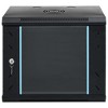 vidaXL 9U Wall Mounted Network Cabinet 19" IP20 20.9"x15.7"x17.7" - 3 of 4