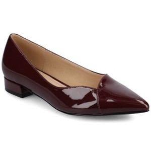 Journee Women's Carmin Medium and Wide Width Dress Flats - 1 of 4