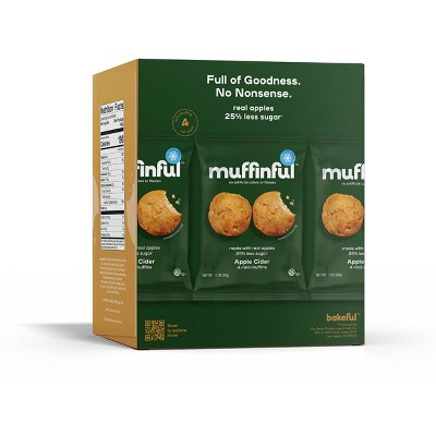 Bakeful Muffinful Apple Cider Mini Muffins - 8.5oz