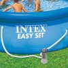 Intex 1.25" Diameter Easy to Install Accessory Pool Pump Replacement Hose, 59" Long for Intex Models 607 and 637, 2 Pack, White - 3 of 4