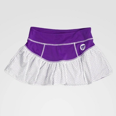 NCAA Kansas State Wildcats Ruffle Skorts - Purple L