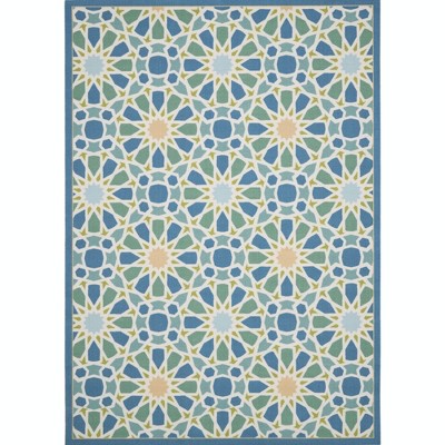 Waverly Sun & Shade "Starry Eyed" Flamingo Indoor/Outdoor Area Rug by Nourison