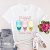 Simply Sage Market Women's Pickleball Checkered Paddles Short Sleeve Graphic Tee - M - White - 3 of 3