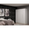 Set of 2 Mulberry 2.0 Wardrobe Closet - Manhattan Comfort - image 2 of 4