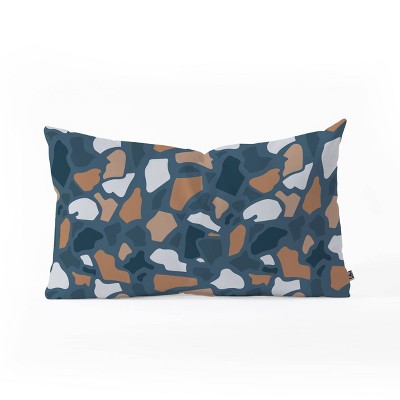 23"x14" Avenie Abstract Terrazzo Lumbar Throw Pillow - Deny Designs