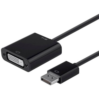 Photo 1 of Monoprice DisplayPort 1.2a to DVI Active Adapter - Black, Compatible With The AMD Eyefinity And Nvidia Surround Multidisplay Modes