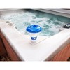 Swimline HydroTools Floating Mini-Tablet Spa Dispenser 5.5" - Blue/White - 2 of 4
