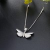 Butterfly Pendant Necklace for Women Sterling Silver Cz Ginger Lyne Collection - 2 of 4