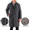 Alpine Swiss Zach Men’s Wool Blend Overcoat – Knee-Length Trench Coat, Runs Large for Layering Over Suits or Sweaters - 3 of 4