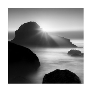 Moises Levy 'Long Sunset at Indian Beach' Canvas Art - 1 of 4