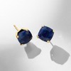 Ross-Simons 5.50 ct. t.w. Sapphire Martini Stud Earrings in 14kt Yellow Gold - 3 of 4