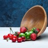 Mela Artisans Wooden Serving Bowls (white) (12" x 4.5" x 11") - 4 of 4