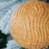 TopComfy Decorative Object Glass Christmas Ball Ornaments Glitter Painted Set for Holiday Decor, Gold, 3.9"*3.9"*3.9" - 3 of 4