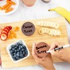 Prep Baby Food Storage Containers, 4oz & 8oz Leak-Proof, BPA Free Glass Baby Food Jars for Feeding - 3 of 4