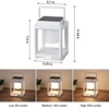 DAKAFUL Outdoor Table Lamp,Solar Lantern Outdoor Lamp - 2 of 4