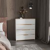 XIYUYEU 4 Drawers Dresser for Bedroom,Modern Dresser with Versatile Design,Dressers for Kids Room,Living Room,Entry and Hallway,Black/White - 2 of 4