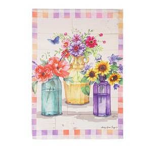Patchwork Garden Suede House Flag - 1 of 1