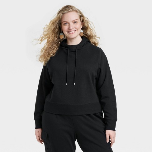 Women s Hoodie Sweatshirt Universal Thread Black Xxl Target