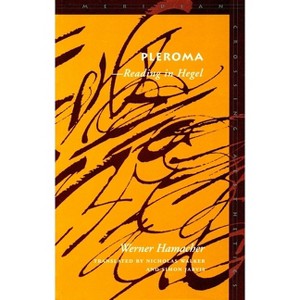 Pleroma - (Meridian: Crossing Aesthetics) by  Werner Hamacher (Paperback) - 1 of 1