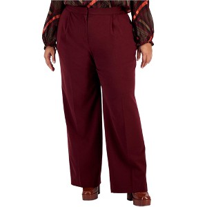 bar III Womens Bi Stretch Casual Wide Leg Pants - 1 of 1
