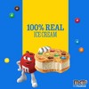 M&M's Frozen Cookie Vanilla Peanut Butter Ice Cream Sandwich - 4oz - 4 of 4