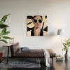 Nadja The Face of Fashion 7 Wood Wall Mural - society6 - 2 of 2