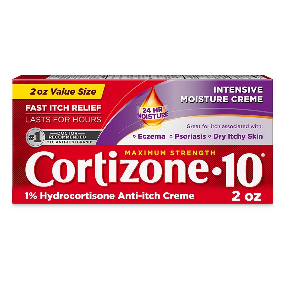 UPC 041167003534 product image for Cortizone-10 Intensive Healing Hydrocortisone Anti-Itch Cream - 2oz | upcitemdb.com