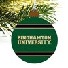 Binghamton University Stripes Wood Christmas Tree Holiday Ornament - 4 of 4